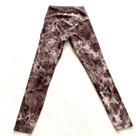 Lululemon Align High-Rise Crop 23" Diamond Dye Mink Bery Lunar Rock Shadow Grey - Picture 3 of 10
